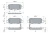 Колодка торм. диск. INFINITI FX, NISSAN X-TRAIL (T30) задн. BOSCH 0 986 494 090 (фото 5)