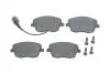 Колодка гальм. диск. VW POLO, SEAT IBIZA V передн. (пр-во Bosch) 0986494105