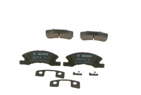 Колодки гальмівні дискові передні, комплект BOSCH 0986494134