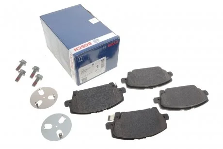 Колодка торм. диск. HONDA CIVIC, передн. BOSCH 0986494136