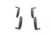 Колодка торм. диск. NISSAN PATROL передн. BOSCH 0986494150 (фото 3)