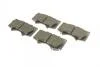 Колодка гальм. диск. TOYOTA LAND CRUISER передн. BOSCH 0986494153 (фото 2)