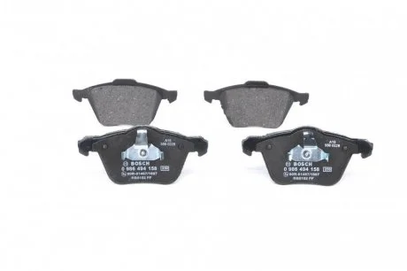 Комплект тормозных колодок, дисковый тормоз BOSCH 0986494158