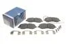 Колодка торм. диск. CITROEN/FIAT/PEUGEOT JUMPY/SCUDO/EXPERT передн. (пр-во Bosch) 0986494163