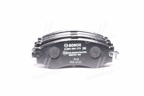 Колодка торм. диск. CHEVR EPICA 2.0 2.0D 2.5 06- передн. BOSCH 0986494173