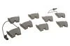 Гальмівні колодки Audi R8, RS4, VW Phaeton Rear BOSCH 0986494216 (фото 15)