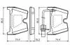 Гальмівні колодки Audi R8, RS4, VW Phaeton Rear BOSCH 0986494216 (фото 17)