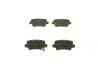 Колодка торм. диск. HONDA CIVIC задн. (пр-во Bosch) 0986494249