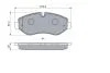 Тормозные колодки IVECO Dailt &quot;F&quot; 06&gt;&gt; - закрыто BOSCH 0986494293 (фото 5)