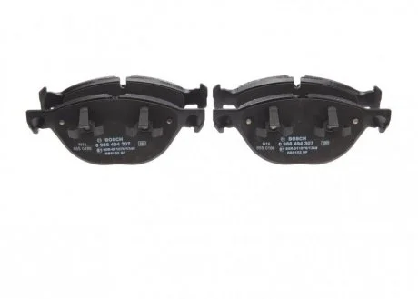 Колодки передние (дисковые), к-т BMW X5, X6 07- BOSCH 0986494307