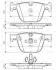 Колодки тормозные BMW 5/7(F--) &quot;R &quot;08&gt;&gt; BOSCH 0986494339 (фото 8)