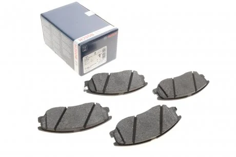 Комплект тормозных колодок, дисковый тормоз BOSCH 0986494347