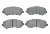Гальмівні колодки дискові CHRYSLER/JEEP Voyager/Cherokee "F "01-08 0986494357