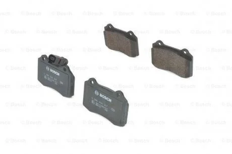 Комплект тормозных колодок, дисковый тормоз BOSCH 0 986 494 367