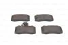 Комплект тормозных колодок, дисковый тормоз BOSCH 0 986 494 367 (фото 6)