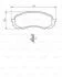 Гальмівні колодки дискові SUBARU Impreza 1,5-1,6 00-07 BOSCH 0986494373 (фото 1)