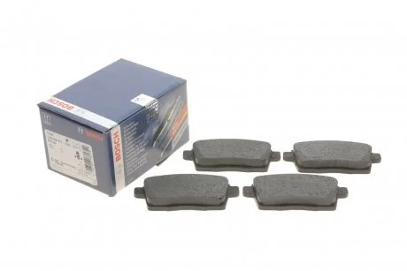 Комплект гальмівних колодок, дискове гальмо BOSCH 0986494376