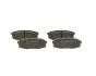 Колодка гальм. диск. TOYOTA LAND CRUISER UZJ200 07 - задн. (пр-во Bosch) 0986494380