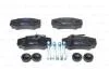 Комплект гальмівних колодок, дискове гальмо BOSCH 0 986 494 391 (фото 7)