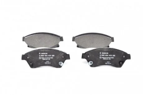Тормозные колодки дисковые, к-кт. BOSCH 0986494433