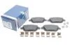 Гальмівні колодки CITROEN/PEUGEOT C3/2008 "F "09>> BOSCH 0986494438 (фото 2)