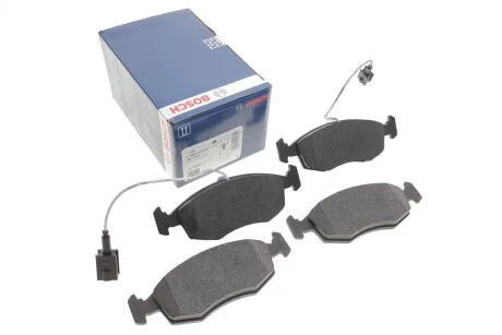 Колодки тормозные Fiat 500, Punto 199 Front BOSCH 0986494463