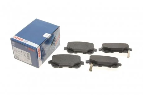 Гальмівні колодки дискові Chrysler Voyager 2008- Rear BOSCH 0986494496