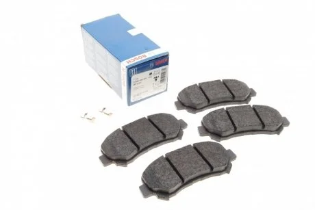 Колодки тормозные дисковые, комплект BOSCH 0986494501