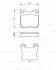 Комплект тормозных колодок, дисковый тормоз BOSCH 0 986 494 523 (фото 1)
