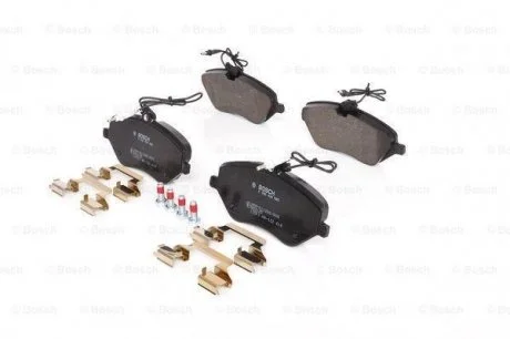 Комплект гальмівних колодок, дискове гальмо BOSCH 0 986 494 585