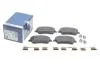 Комплект гальмівних колодок, дискове гальмо BOSCH 0 986 494 592 (фото 2)