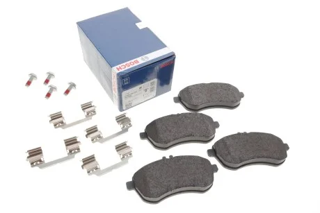 Комплект тормозных колодок, дисковый тормоз BOSCH 0 986 494 593