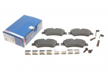 Комплект тормозных колодок, дисковый тормоз BOSCH 0 986 494 601 (фото 1)
