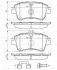 Комплект тормозных колодок, дисковый тормоз BOSCH 0 986 494 607 (фото 8)