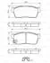 Комплект тормозных колодок, дисковый тормоз BOSCH 0 986 494 618 (фото 8)