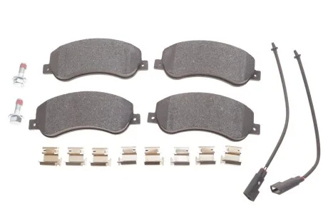 Комплект тормозных колодок, дисковый тормоз BOSCH 0 986 494 624