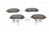 Комплект тормозных колодок, дисковый тормоз BOSCH 0 986 494 625 (фото 6)