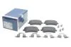 Комплект тормозных колодок, дисковый тормоз BOSCH 0 986 494 637 (фото 2)
