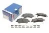 Комплект тормозных колодок, дисковый тормоз BOSCH 0 986 494 638 (фото 1)