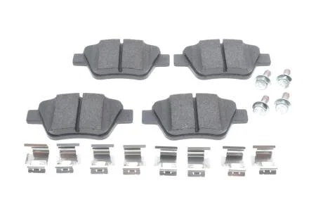Комплект тормозных колодок, дисковый тормоз BOSCH 0 986 494 643