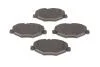 Комплект тормозных колодок, дисковый тормоз BOSCH 0 986 494 647 (фото 16)