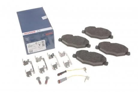 Комплект гальмівних колодок, дискове гальмо BOSCH 0 986 494 647
