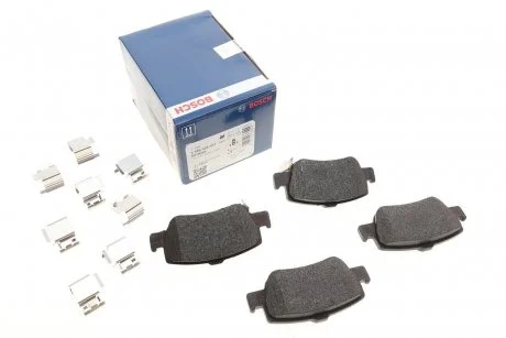 Комплект тормозных колодок, дисковый тормоз BOSCH 0 986 494 651