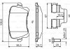 Тормозные колодки дисковые BOSCH 0986494731 (фото 1)