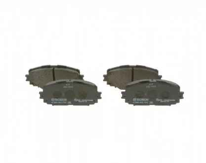Гальмівні колодки дискові TOYOTA/LEXUS Yaris \'\'F BOSCH 0986494770