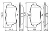 Гальмівні колодки дискові MB S-Klasse \'\'R BOSCH 0986494790 (фото 2)