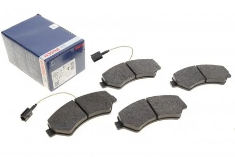 Тормозные колодки дисковые FIAT/CITROEN/PEUGEOT Ducato/Jumper/Ducato/Boxer \'\'F\'\'11>> BOSCH 0986494799