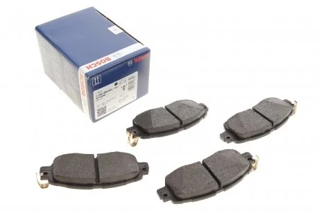Тормозные колодки дисковые MAZDA 2 \'\'F BOSCH 0986494832