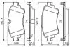 Гальмівні колодки, дискові. BOSCH 0986494833 (фото 2)