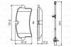 Тормозные колодки дисковые AUDI/ PORSCHE A8/S8/Macan \'\'R 0986494841